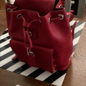 Red Coach backpack